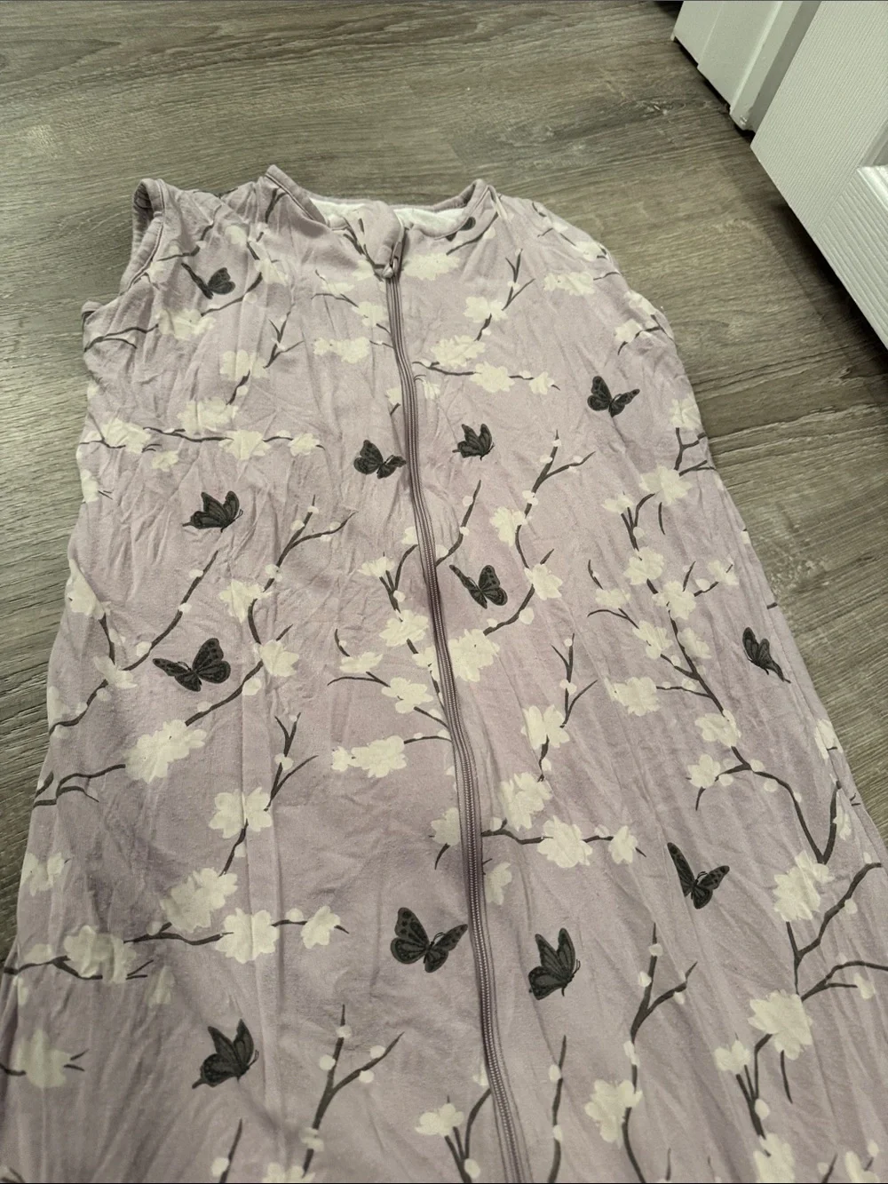 Kyte BABY Lilac Floral & Butterfly Sleep Sack